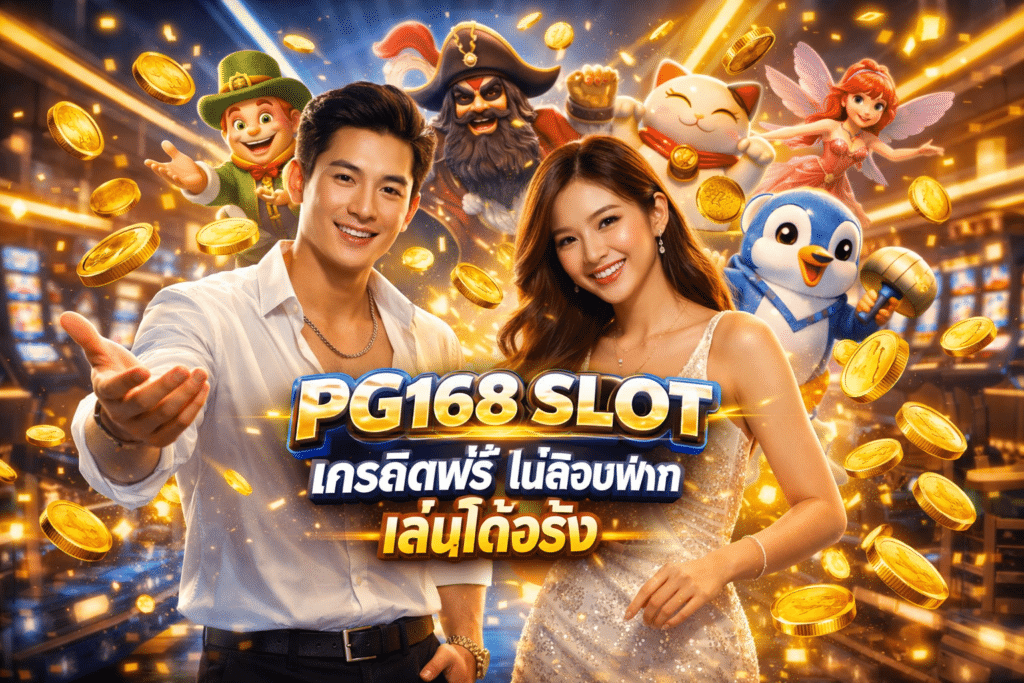 PG168 SLOT เครดิตฟรี ไม่ต้องฝาก เล่นได้จริง